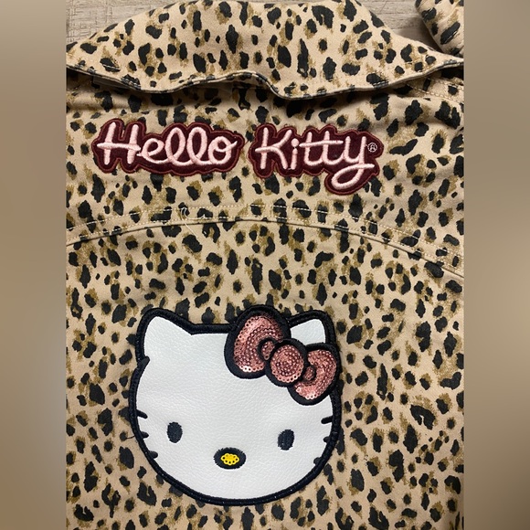 365 Kids from Granimals x Hello Kitty Sanrio 2020 Cheeta Jacket Kids Sz 7 - Picture 2 of 5